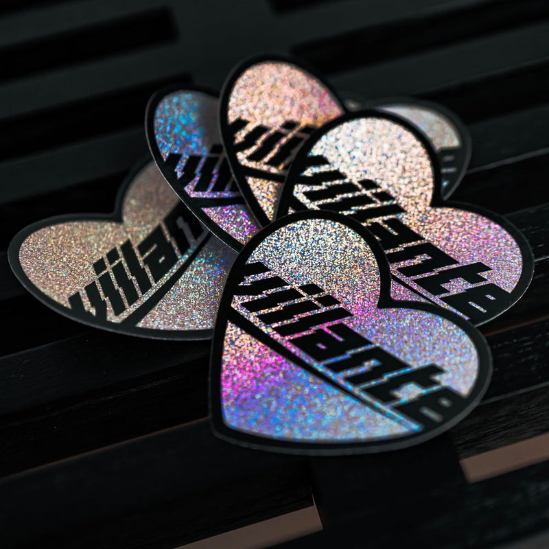 Volume 1.0 - Heart - Option 1 - Silver Sparkle - Limited Release