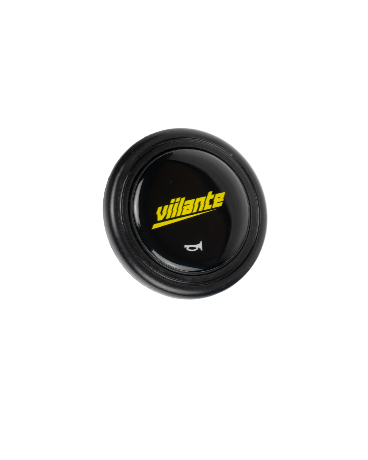 Viilante- Horn Button - Yellow/Black