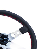 The Corsa 350 - Perforated Leather + Red Cross Stitch (SL)