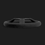 The Leggera 350 - Genuine Black Alcantara + Black Cross Stitch