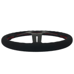 The Five One Six 330 (STLD) - Genuine Black Alcantara + Red Cross Stitch