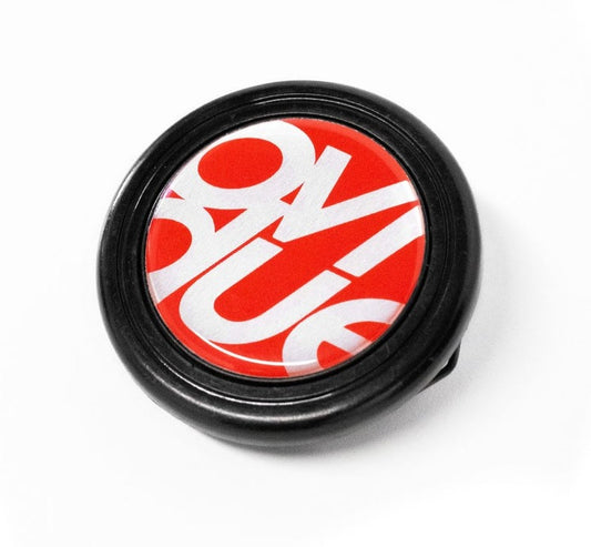 Ovrdue - Horn Button - Red