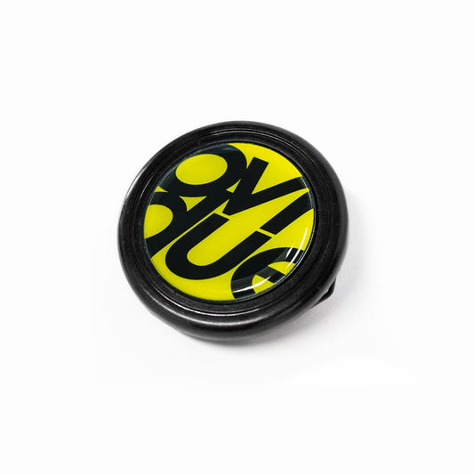 Ovrdue - Horn Button - Yellow