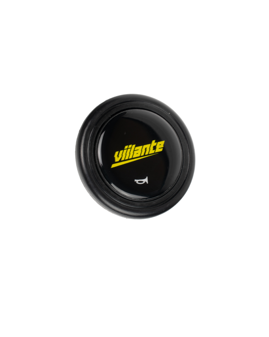 Viilante- Horn Button - Yellow/Black